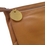 ' LULU ' caramel leather wallet
